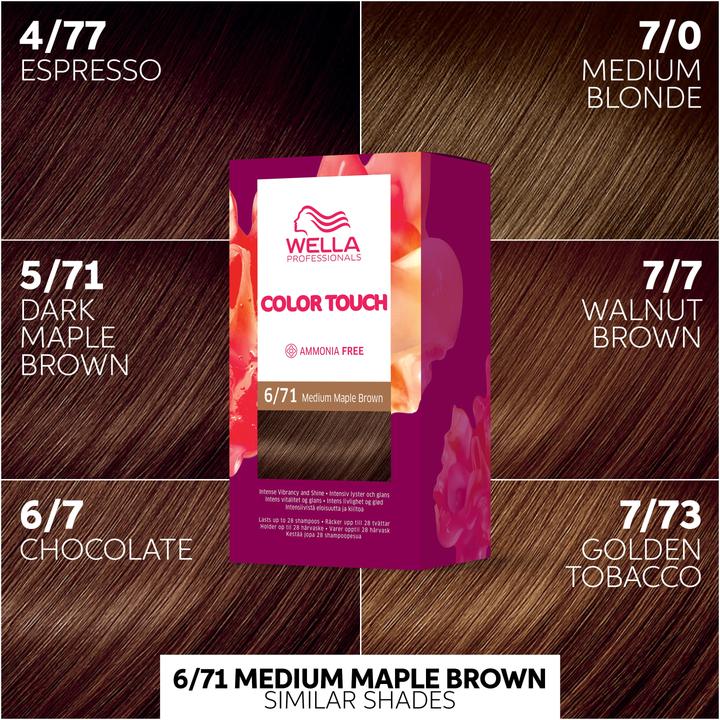 Produktbild Wella Color Touch Fresh-Up-Kit (6/71 Medium Maple Brown)