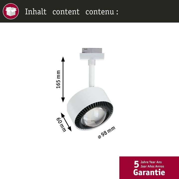 Immagine prodotto Paulmann Spot URail Aldan (720 lm)