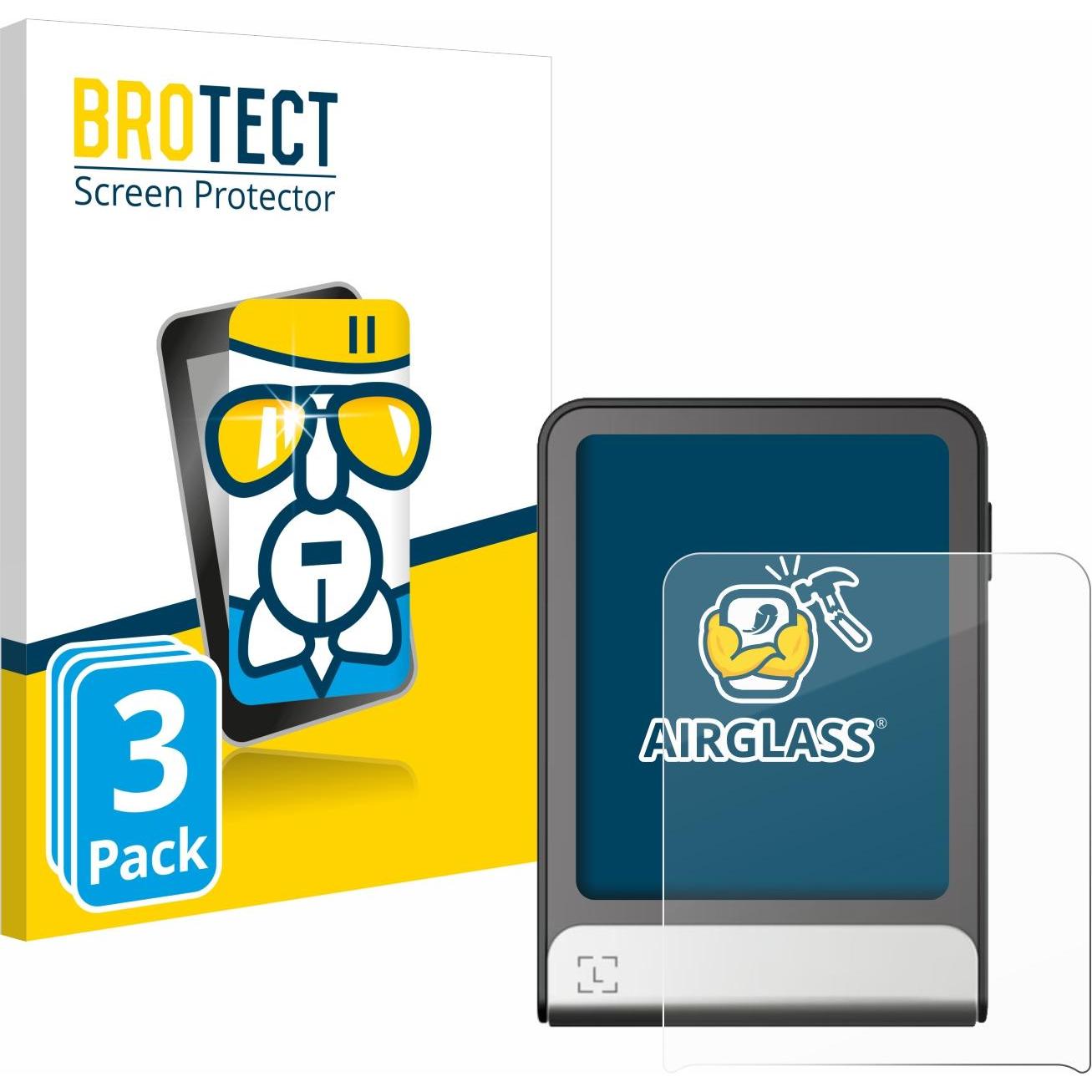 BROTECT Schutzglas Schutzfolie Glas Folie Displayschutz klar, Crypto Wallet, Transparent