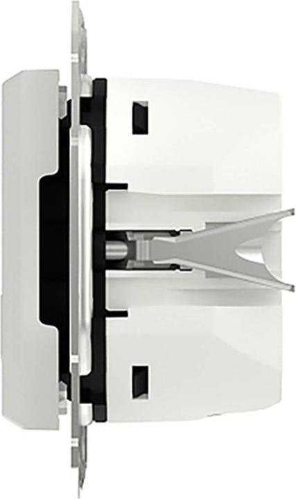 Actual product image Schneider Electric USB socket outlet Asfora White (glossy) EPH2770421D