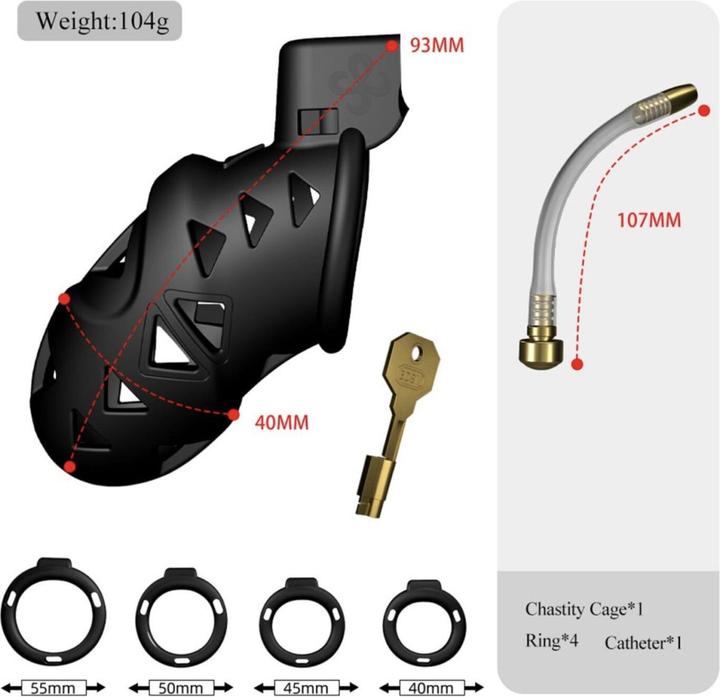 Produktbild Sevanda Rattlesnake Chastity Cage