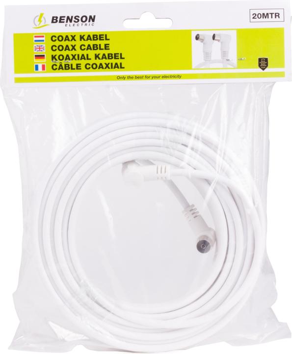 Produktbild Benson Electric Koaxialkabel 20 m