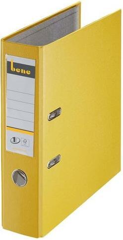 Actual product image Leitz Bene 291400GE. Material: Particle board, cardboard, paper, plastic, Colour of product: Yellow (A4, 80 mm, 1 pcs.)