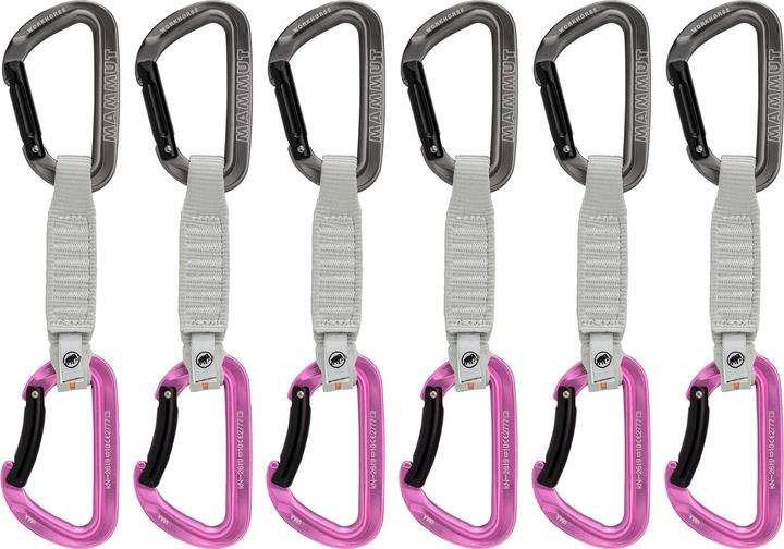 Actual product image Mammut Workhorse Keylock 12 cm 6-Pack Quickdraws