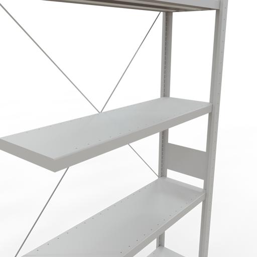 Actual product image Schulte Lagertechnik MULTIplus330 boltless bay system with cross brace