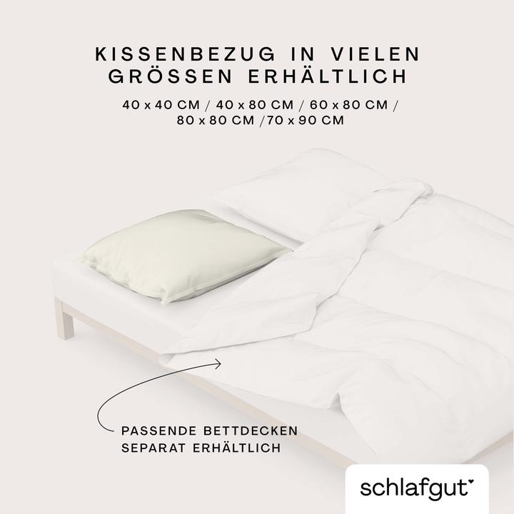 Produktbild schlafgut Knitted Jersey (Duvetbezug, 80 x 80 cm)