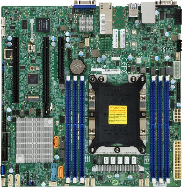 Supermicro X11SPM-TF: LGA3647, Xeon Scalabl (LGA 3647, Intel C622, mATX)