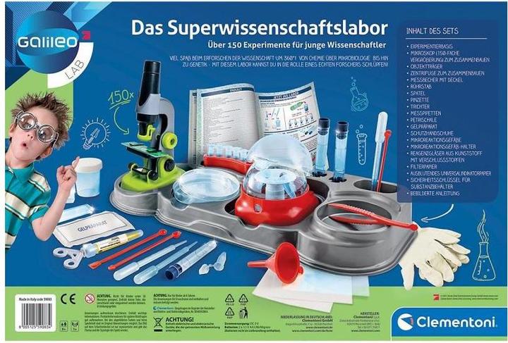 Productafbeelding Clementoni Het superwetenschapslab