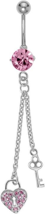 Produktbild Bijouteria Bauchpiercing (Edelstahl, Kristall, Messing)