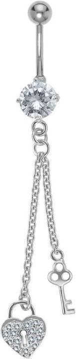 Produktbild Bijouteria Bauchpiercing (Edelstahl, Kristall, Messing)
