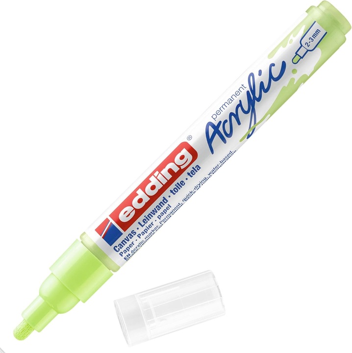 Produktbild Edding Acrylmarker 5100 Medium (Pastellgrün, 3 mm, 1 x)