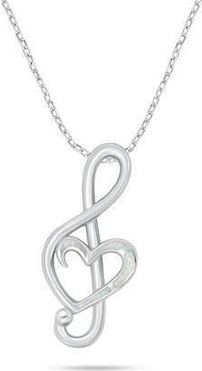 Produktbild Brilio Silver - Delicate silver pendant Butterfly with pink opal PT136WP