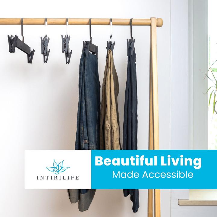 Immagine prodotto Intirilife Appendiabiti per pantaloni 10 pezzi (10 x)