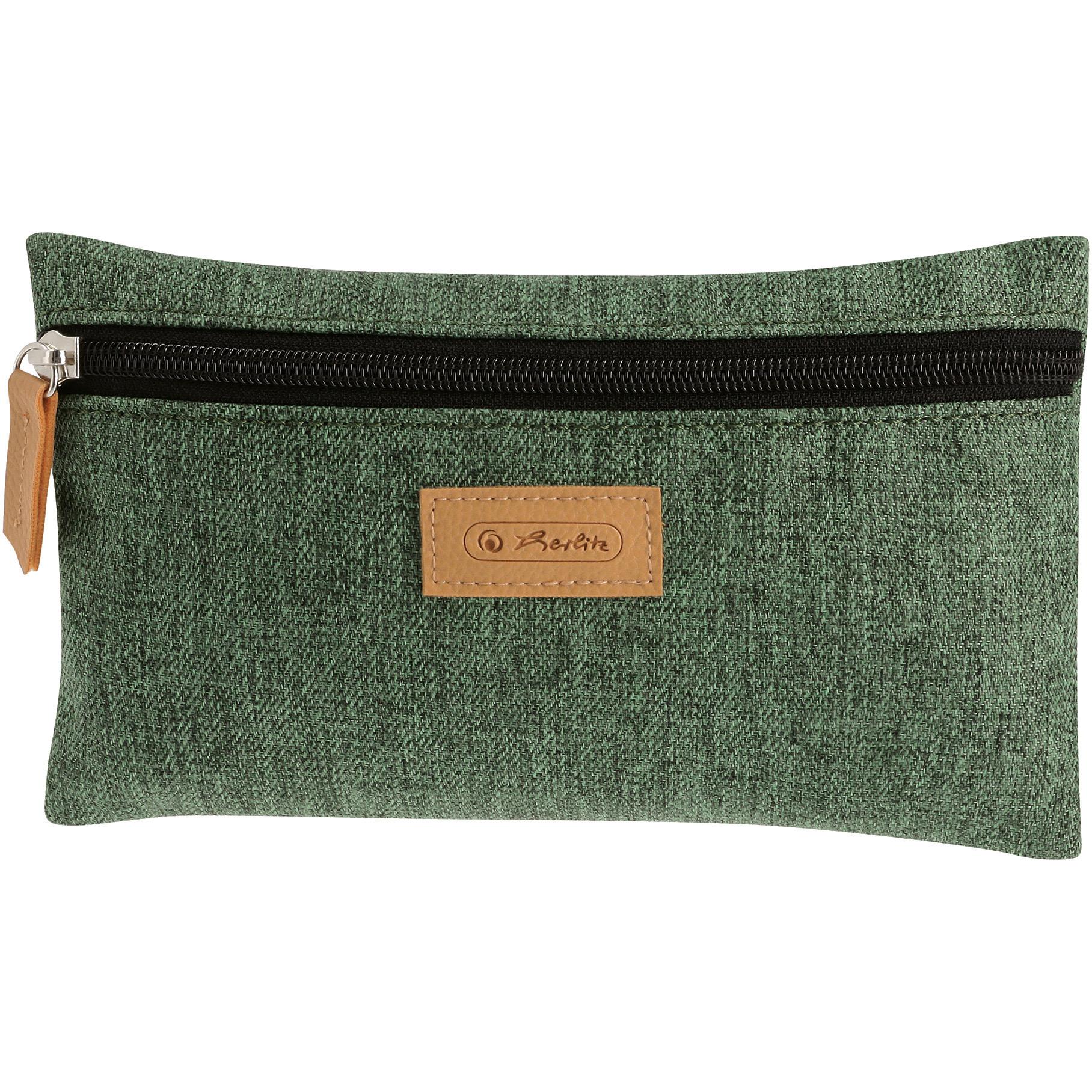 Thumbnail - Herlitz, Etui, Faulenzer flach GREENline RPET Knit