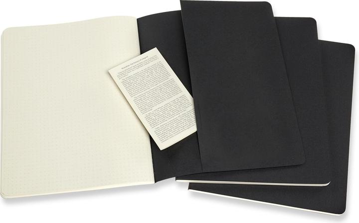 Actual product image Moleskine Cahier XL (19 x 25 cm, Dotted, Soft cover)
