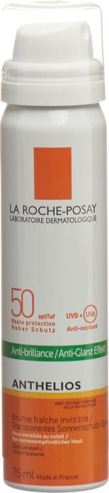 Produktbild La Roche Posay Anthelios Gesichtsspray Sonnenschutz für unterwegs (Sonnencreme Gesicht, SPF 50, 75 ml, 74 g)
