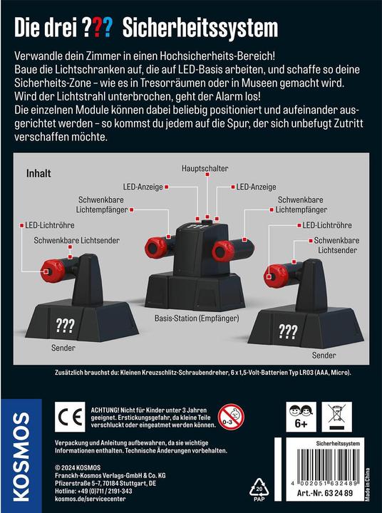 Actual product image Kosmos Die Drei??? - Sicherheitssystem