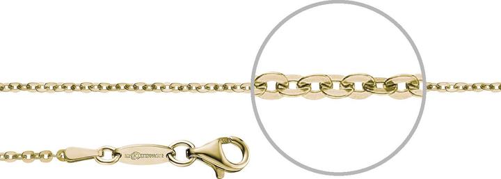 Immagine prodotto Der Kettenmacher Collana Brillante Oro Diamante 1,9 mm 42 cm (Argento 925, 40 - 45 cm)