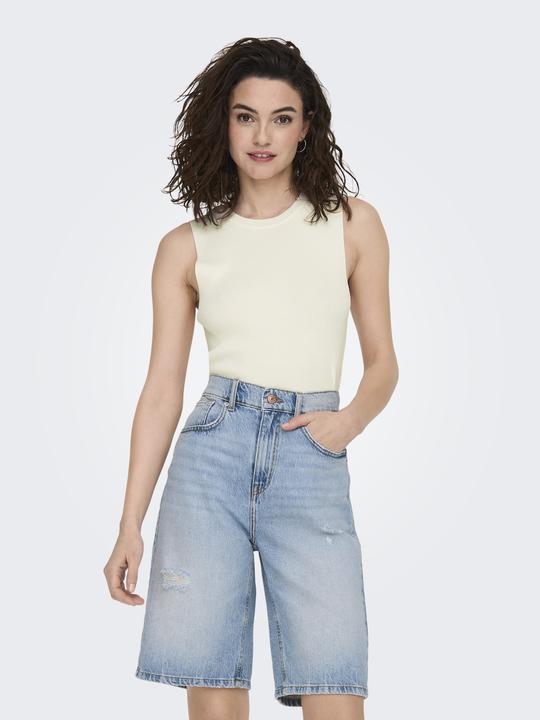 Actual product image Only Plain top without sleeves (XL)