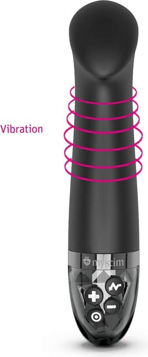 Produktbild Mystim Right on Ron eStim Vibrator Black