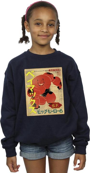 Image du produit Disney - Sweat BIG HERO BAYMAX BAYMAX NEWSPAPER - Fille (104)