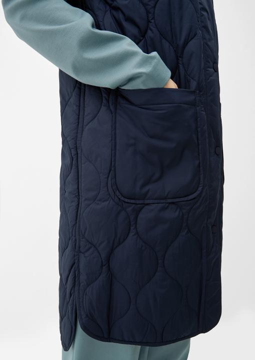 Produktbild s.Oliver Outdoor-Weste Longweste mit Steppung (48)