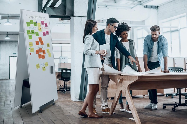 Immagine prodotto Sigel Agile Whiteboard Meet up (90 x 180 cm)