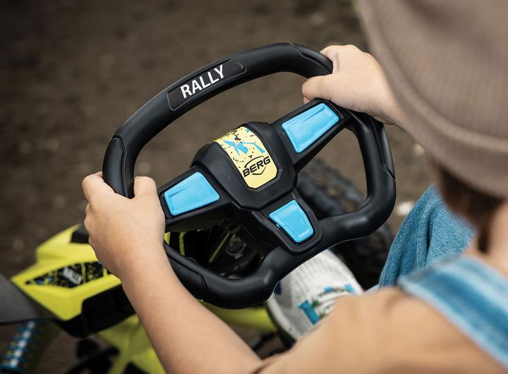 Actual product image BERG Rally DRT Yellow 3 Gears Skelter - 2023 model - Drie Versnellingen - 4 tot 12 jaar - Geel