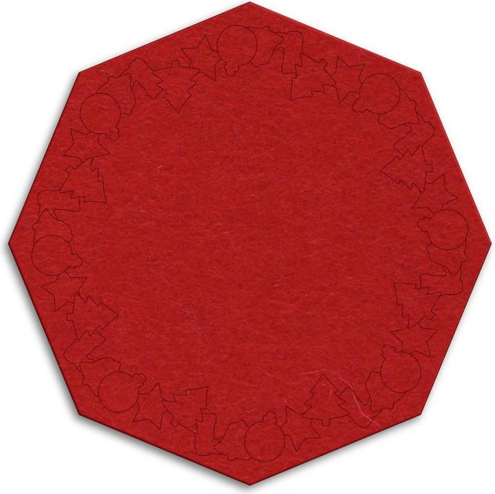 Trenddeko Plafond de sapin de Noël - octogone