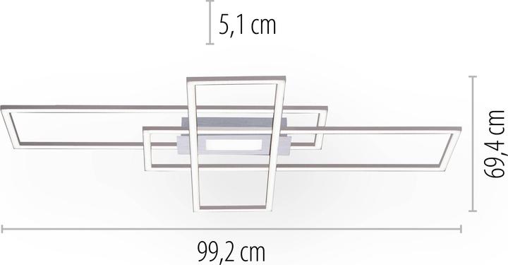Produktbild Leuchten Direkt Asmin (5500 lm)