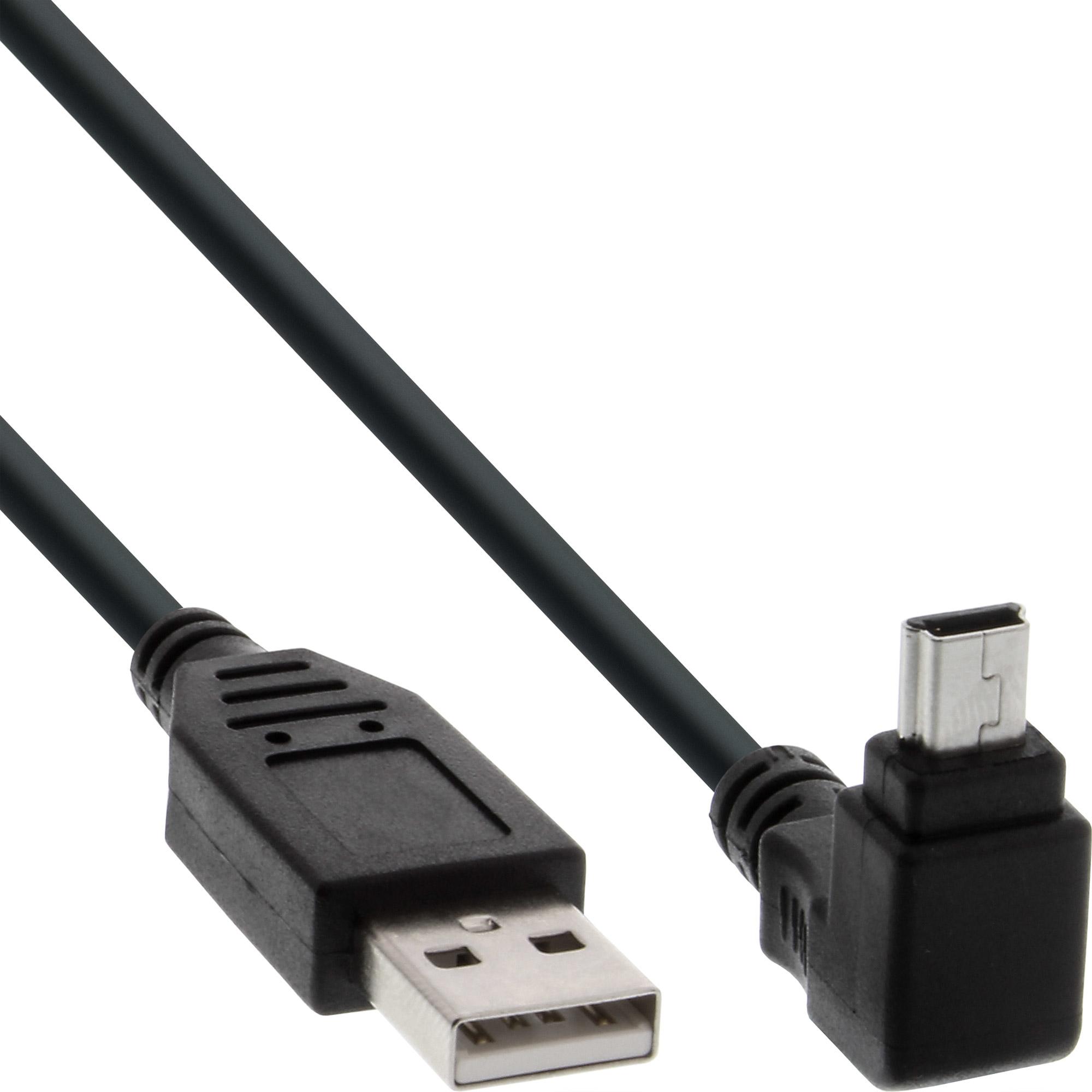 InLine USB 2.0 Mini-Kabel (3 m, USB 2.0), USB Kabel