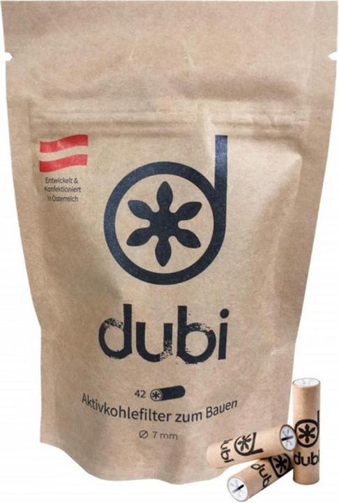 Image du produit Dubi Filtre à charbon actif 7mm 42 pcs