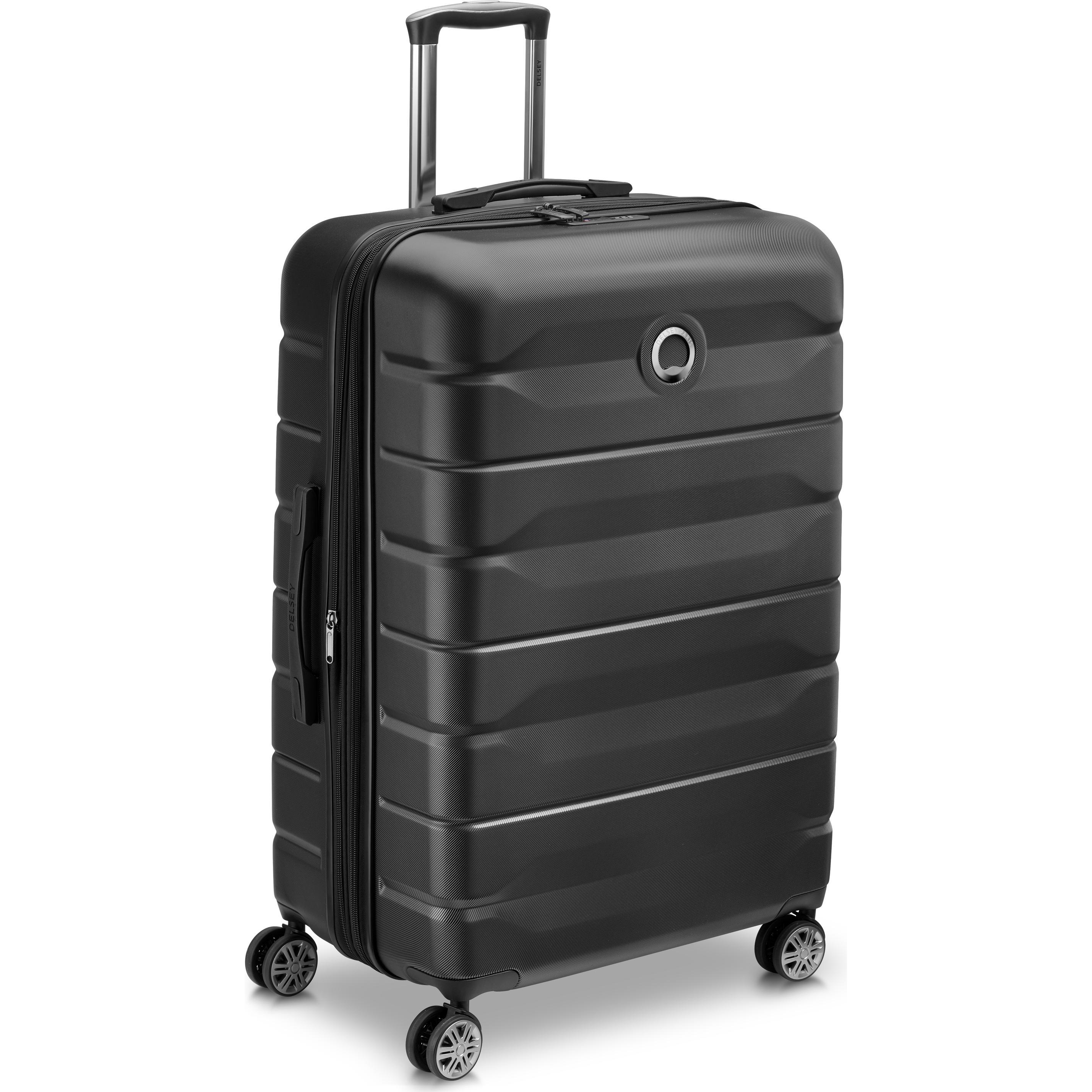 Delsey Nero Valigia Rigida / Trolley / Valigia Da Viaggio - Air Amour - 77 Cm - Zwart, Valigia,