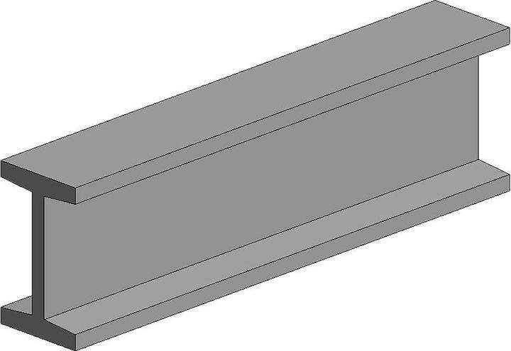 Produktbild Aztek 35cm I-Profil, opak P-Styren 9.5mm (2 stk)