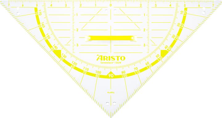 Nährwerte und Zutaten Aristo Wandtafel Geodreieck (80 cm)