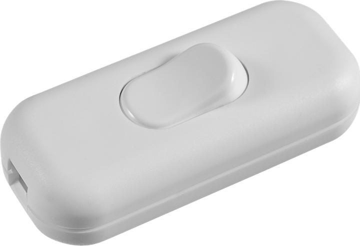 Actual product image Steffen Rocker switch white 1 pole