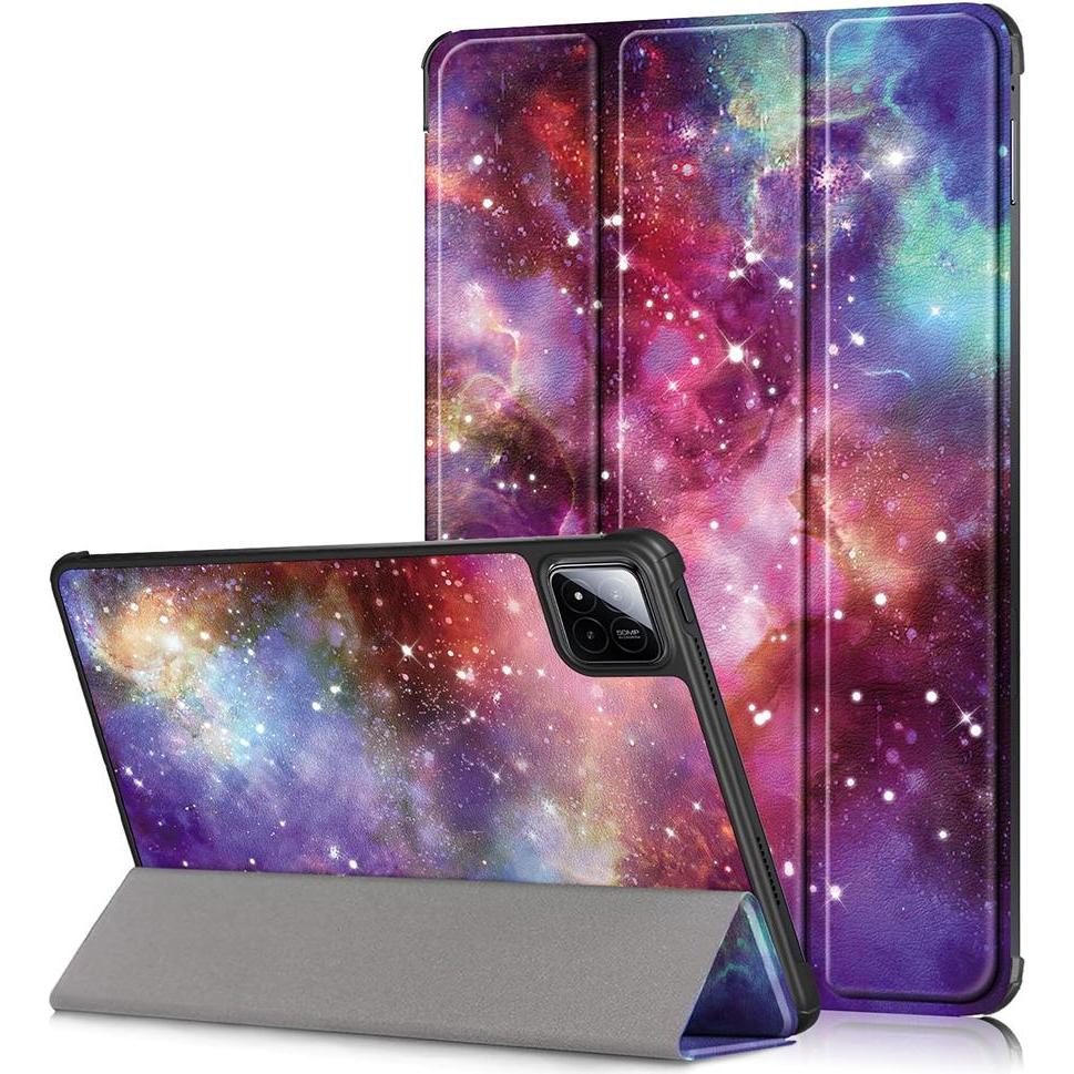 Techsuit - FoldPro - Xiaomi Pad 7 / 7 Pro - Galaxy (Xiaomi Pad 7, Xiaomi Pad 7 Pro, Xiaomi Pad 8, Xiaomi Pad 8 Pro), Cover tablet, Multicolore