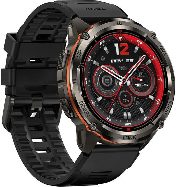 Image du produit Kospet Smartwatch Tank T3 Ultra 2 Schwarz (48 mm, WLAN uniquement)