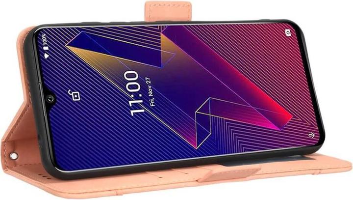 Actual product image Cover-Discount Wiko Power U20 - Case with many card slots (Wiko Power U20)