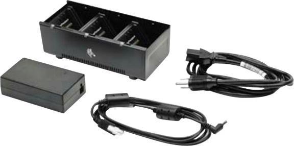 Immagine prodotto Zebra 3 Slot Caricabatterie Uk Pwr Cor (3 pz., Batteria + Caricabatterie)