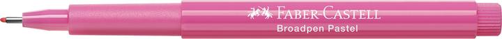 Actual product image Faber-Castell Fineliner Broadpen 1554 0.8 mm, purple pink (1x)