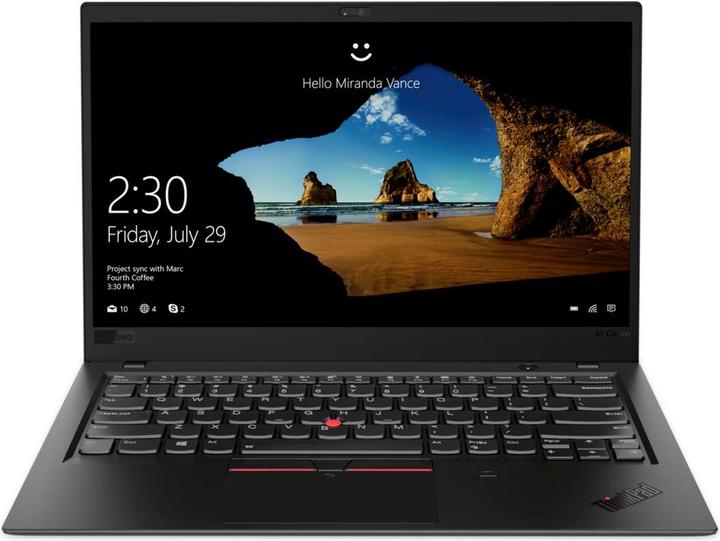 Image du produit Lenovo ThinkPad X1 Carbon Gen 6 (14", Intel Core i7-8550U, 16 Go, 256 Go, CH)