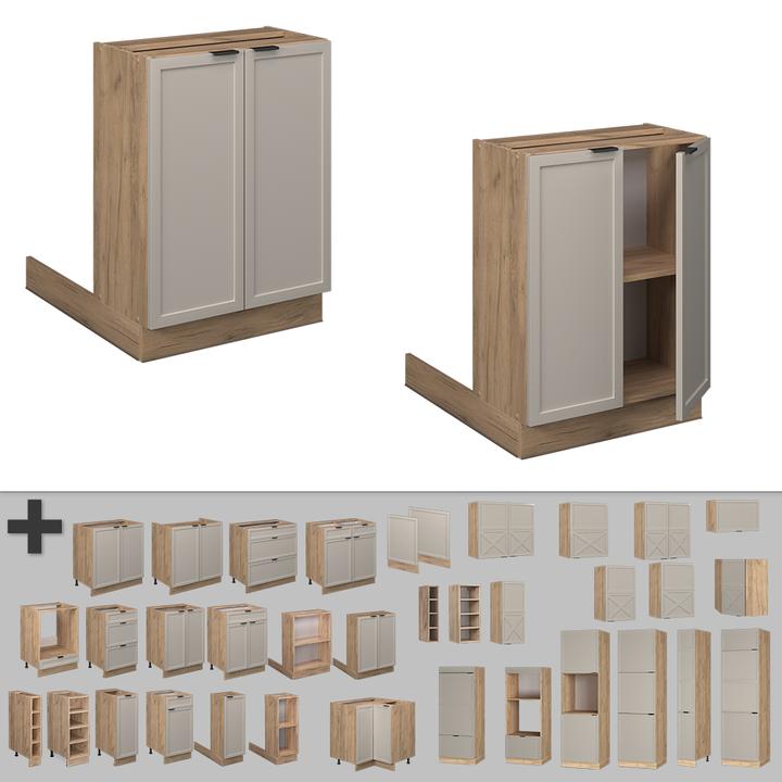 Produktbild Vicco Kücheninsel Fame-Line (30 x 70 x 82 cm)