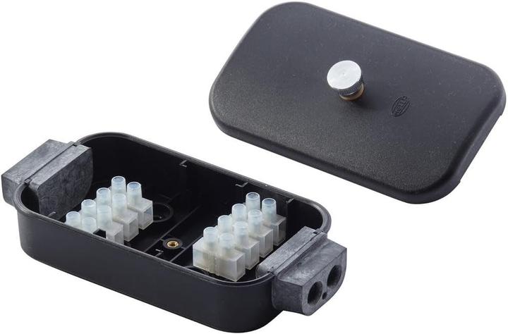 Actual product image Hella 8-pin cable junction box with screw connection