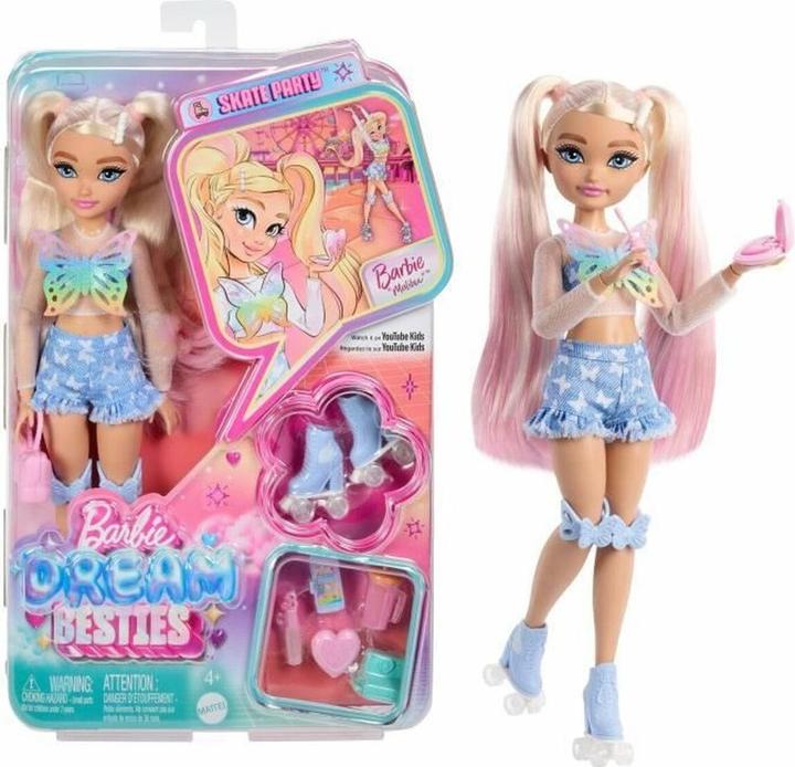 Actual product image Barbie Dream Besties Roller Skate Malibu