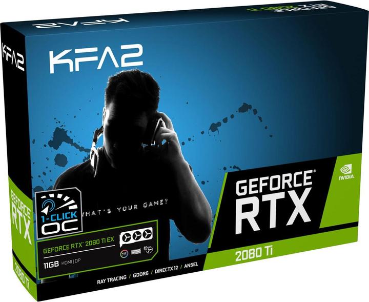 Produktbild KFA2 GeForce RTX 2080 Ti EX (11 GB)