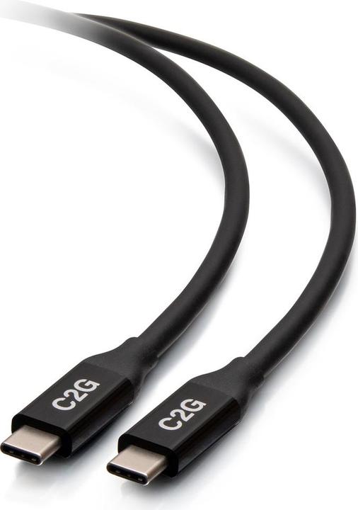 Image du produit C2G 2.5ft 0.8m USB 4.0 40G ABS USB IF Cert (0.80 m, 100 W)