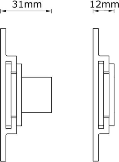 Immagine prodotto Multibrackets M Universal Wallmount Super Slim Silver Small (Muro, 32", 55 kg)