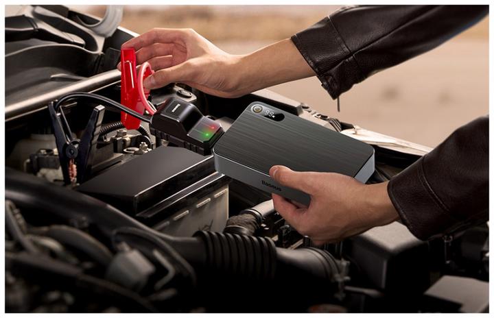Actual product image Baseus Super Energy PRO Car Jump Starter (16000 mAh, 65 W, 59.20 Wh)