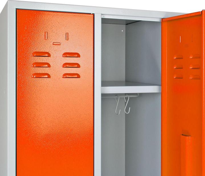 Immagine prodotto ADB Spind Garderobenschrank Orange 1775x600x500 mm (60 cm, 177.50 cm)